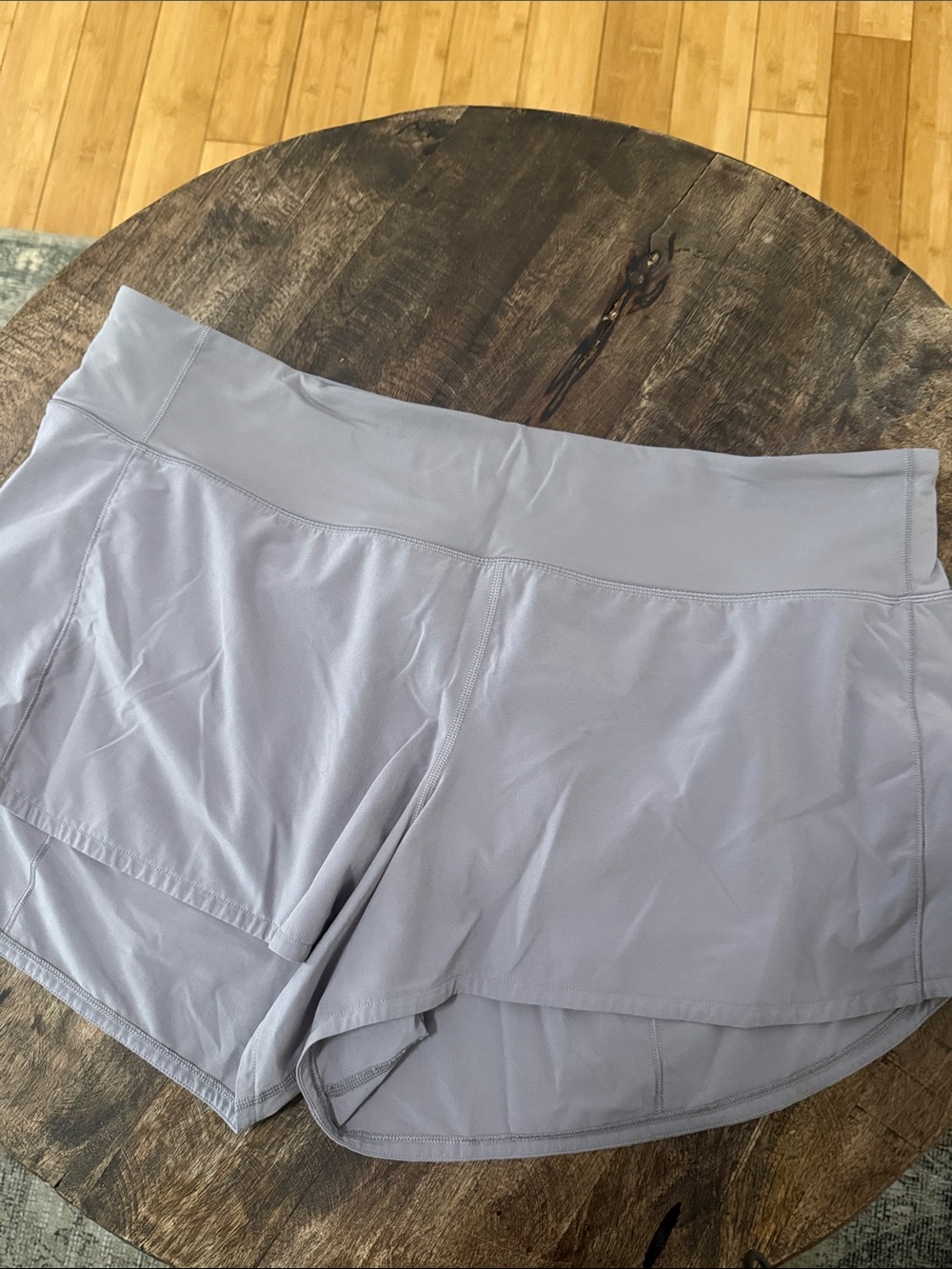 lululemon athletica Light Purple Tracker Athletic Shorts 14 Tall - Picture 2 of 6
